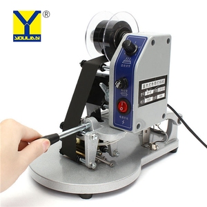 DY-8 Handbuch Heiß präge band Datum Batch-Ablauf Codierung Druckmaschine auf Plastiktüten - Product Image 1