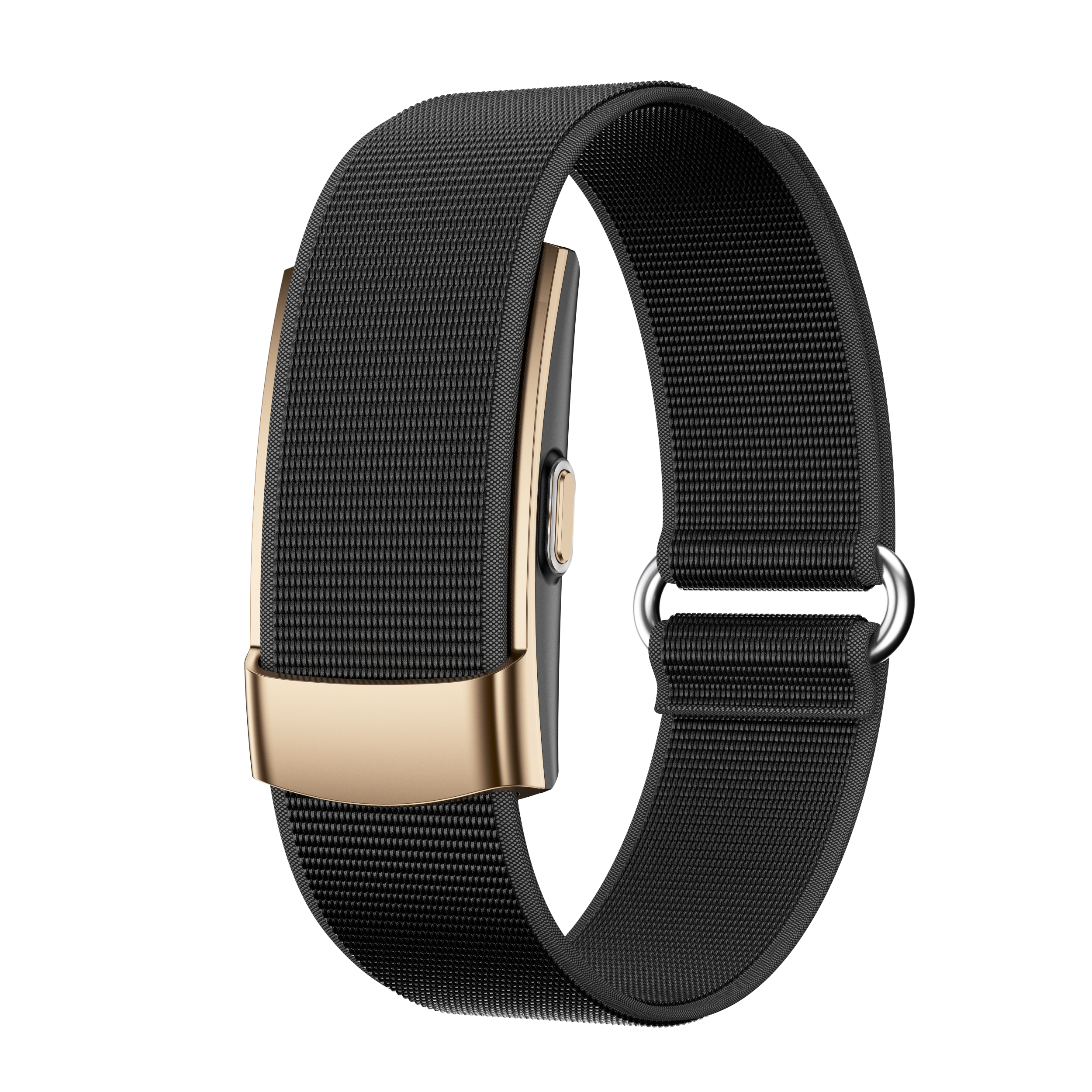 Bracelet noir tressé