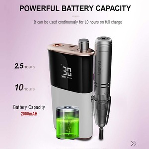 Macchina elettrica per Manicure portatile 30000 RPM senza spazzole per unghie macchina trapano per unghie - Product Image 4