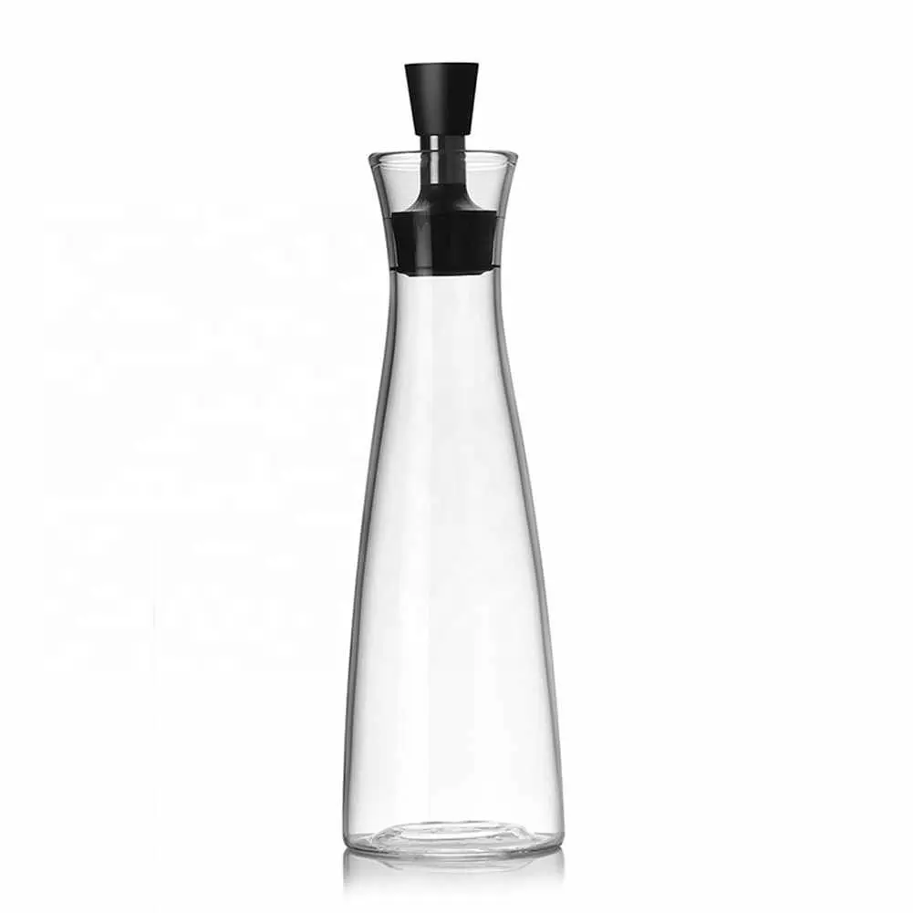 250/500ml ampolla in vetro versatore salsiera pentola Gadget da cucina Dispenser di olio portatile salsa di aceto facile da pulire con beccuccio