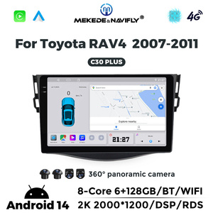 Código Navifly para radio de coche Car-play Auto 2K Sistema de audio de coche para Toyota RAV4 Soporte GPS DSP BT 360 Cámara - Product Image 3
