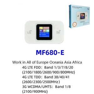 MF680ไวเลสแบบพกพาหน้าจอสี Typ-C, 150 Mbps 3000mAh 4G 2024 WLAN ฟรีอินเตอร์เน็ต5g - Product Image 3