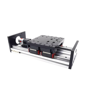 GX150 Tornillo de bola de doble riel Plataforma de movimiento de módulo de riel deslizante lineal pesado - Product Image 3