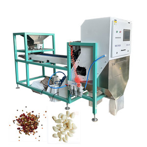 Mini clasificador de procesamiento de granos de arroz fácil de operar, máquina clasificadora de color de frijoles blancos - Product Image 1