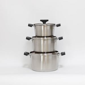 Thép không gỉ <span class=keywords><strong>Cookware</strong></span> Set Dimsum Steamer Set thân thiện với môi nhà bếp đồ nấu nướng cho nấu ăn nhà Trung Quốc nấu ăn - Product Image 3