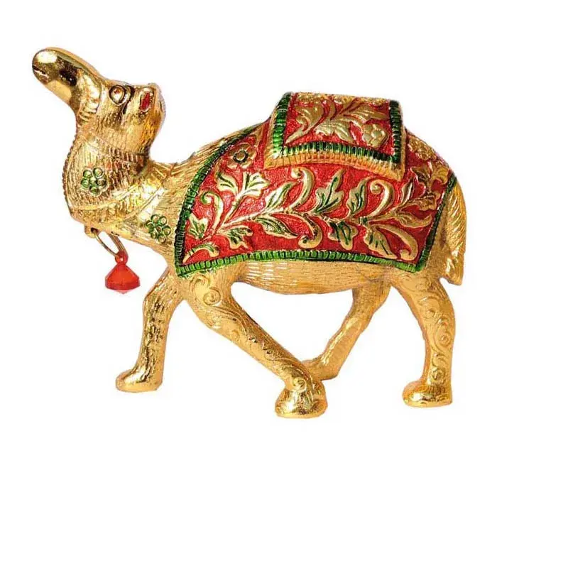 El mejor diseño de calidad superior Golden Meena Camel para decoración del hogar con el precio más bajo de la India