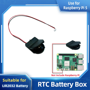 Raspberry Pi 5 RTC scatola batteria Real Time Clock Holder per RPI 5 Pi5 (batteria CR2032 non inclusa) - Product Image 2