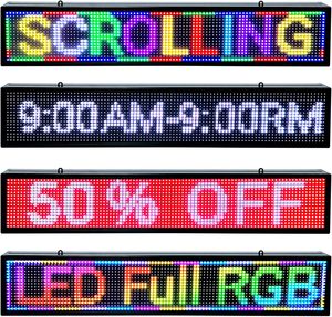 Schermo pubblicitario per esterni P10 a colori per affari con controllo Wifi a scorrimento programmabile LED cartelli con Display digitale - Product Image 5