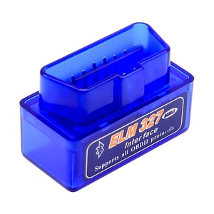 Elm327 lettore di codici per strumenti diagnostici Auto OBD2 Blue V2.1 (piastra singola)