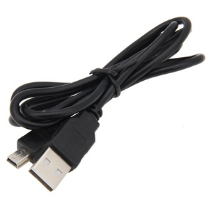 High Speed 1M Black USB 2.0 A MaleにMini 5Pin B Data Charging Extension Cable Cord Adapter For GPS MP3 MP4 - Product Image 5