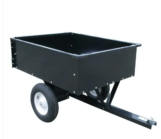 Promotional Multi Purpose Atv Trailer Heavy Duty Atv Towed Cart Lawn Tractor Utility Atv Wagon With Wheels