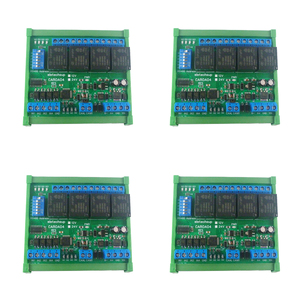 4CH 12VNPNシェルDI-DO CANフィールドバスリレーモジュールRS485Modbus RTU PLCIO拡張ボードNPN/PNPデジタル入力CANコントローラー - Product Image 3