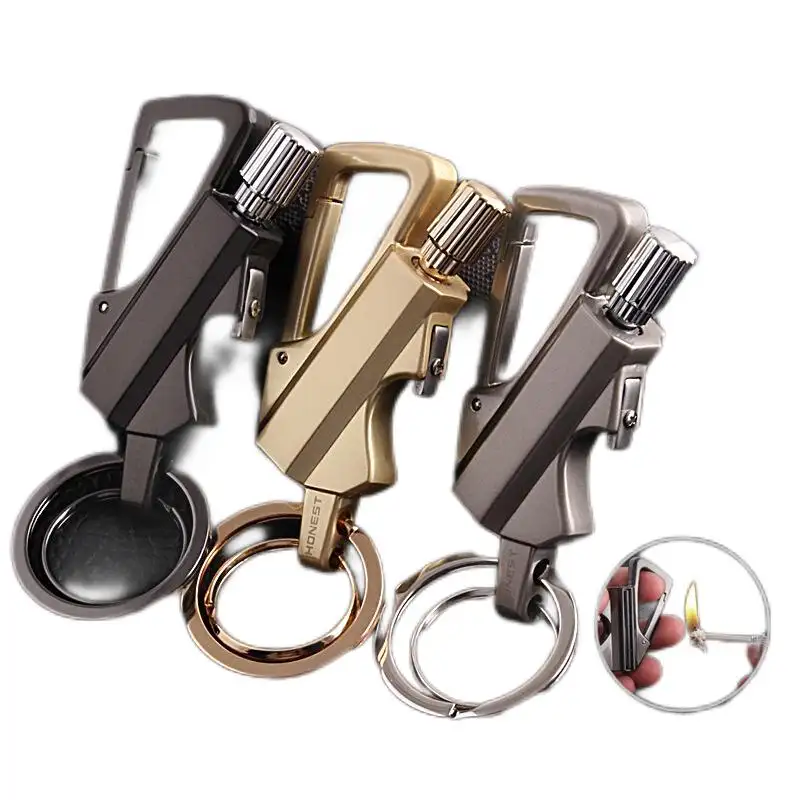 wholesale lighter bulk bottle opener digital & parts dragon keychain lighter matches emergency keychain flint fire starter