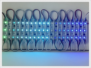 LED-Modul WS2811 magisch adressierbar SMD LED-Hintergrund beleuchtung DC12V 3 LED WS Voll farbe Auf Lager Versand bereit