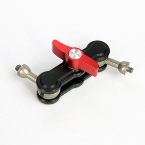 Articulating Magic Arm Field Monitor <strong>Mount</strong> with 1/4-20 Double Ball Head for Camera Monitors Viewfinders