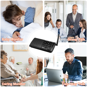 Sistema de Comunicación de Audio inalámbrico para el hogar, intercomunicador bidireccional, dúplex completo, manos libres, para oficina, nuevo - Product Image 5