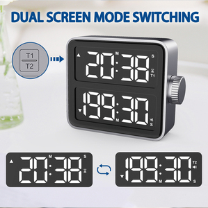 Super grande Display a LED a lungo timer da cucina test di studio uso pratico Timer di cottura allarme nero timer digitale per la casa - Product Image 3
