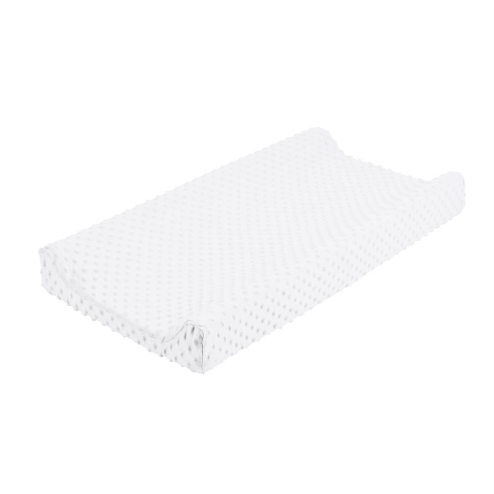 Gorro blanco de franela - Cambiador de pañales - 80x40 cm