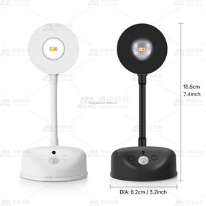 3-Mode Smart Flood Light mit Remote Timer IP20 Batterie für Garage Workshop Day Night betrieben - Product Image 6