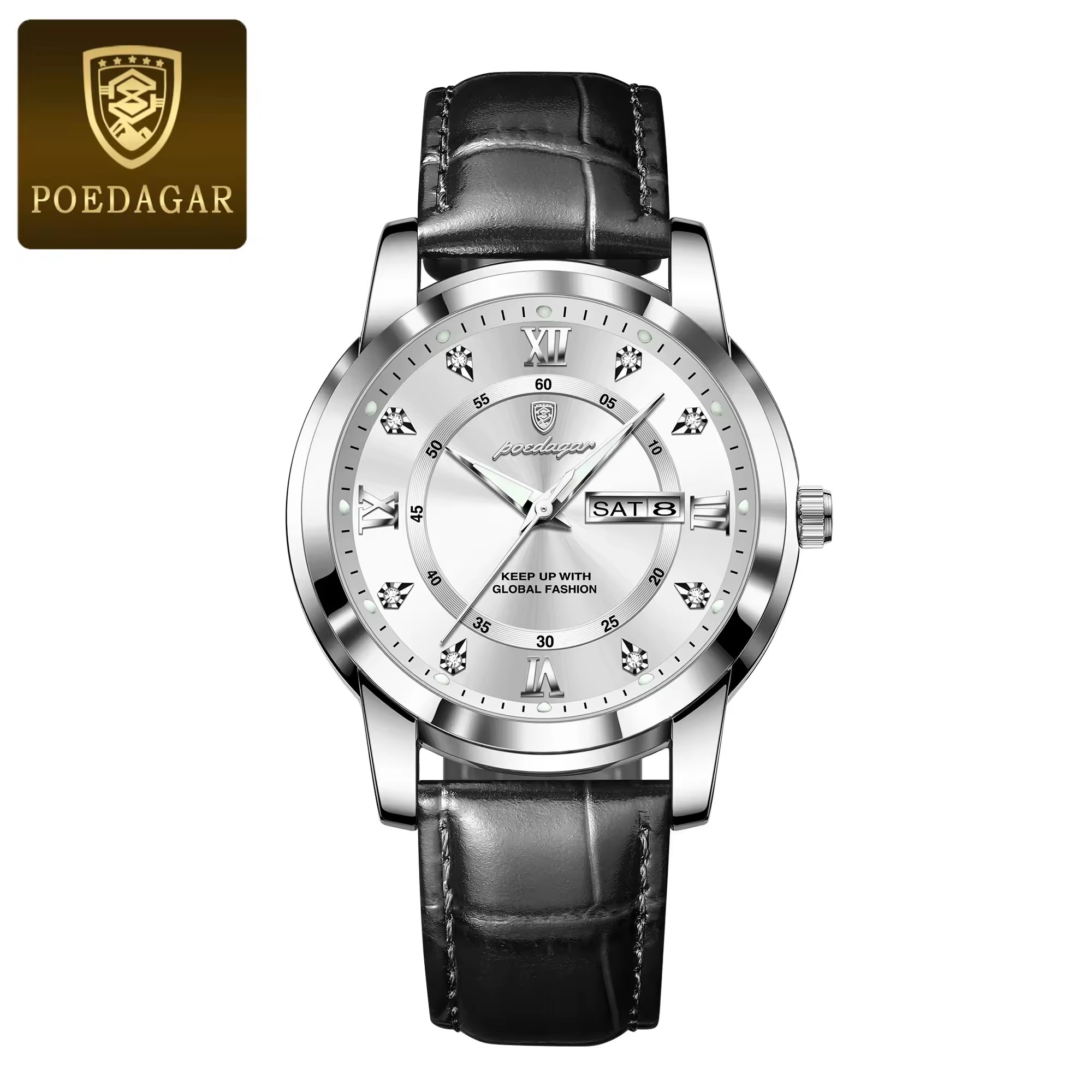 Silver White L