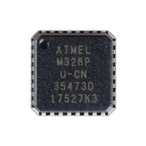 ZHANSHI-microcontrolador ATMEGA328P-MU de 8 bits, componente electrónico de memoria flash, AVR, 32K, QFN-32, Original, nuevo - Product Image 1