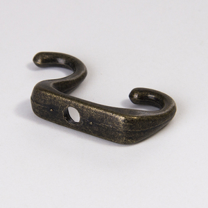 Antique Bronze Kẽm Hợp Kim Nhỏ Treo Móc Cổ Điển Mini Kim Loại Đôi Móc Trang Sức Hiển Thị Giá Treo Móc Vòng Cổ Chủ - Product Image 6