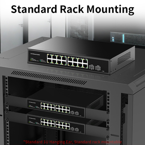 2.5G <strong>Network</strong> Switch,16 X 2.5G RJ45 Base-t Port, 2 X 10G SFP+ Slot 120G <strong>Bandwidth</strong>,Plug&amp;Play Unmanaged Home Lab <strong>Network</strong> Switch - Product Image 6