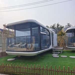 Marscabin modüler kapsül prefabrik çin açık ofis Pod mobil konteyner kabin prefabrik modüler ev - Product Image 3