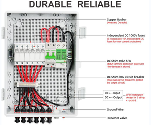 AC-Verteiler kasten DC-Kombination sbox 400A 200A 150A Solarenergie im Netz - Product Image 4