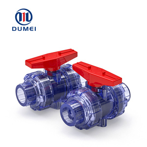 Pvc Union Ball Valve for <strong>Water</strong> Supply UPVC Float Threaded Double True Union Ball Valve Quick Connect Shut High Quality DIN/<strong>ASTM</strong> - Product Image 3