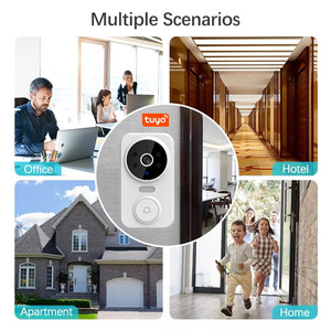 Colorido Smart Home Video timbre visión nocturna impermeable intercomunicador anillo Cámara Tuya aplicación para sistema de seguridad al aire libre - Product Image 6