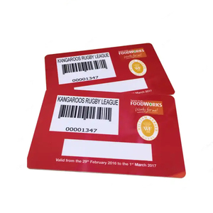 PVC VIP Gift Membership Card Código de barras/Código QR Tarjeta de plástico con diseño de impresión personalizado - Product Image 2