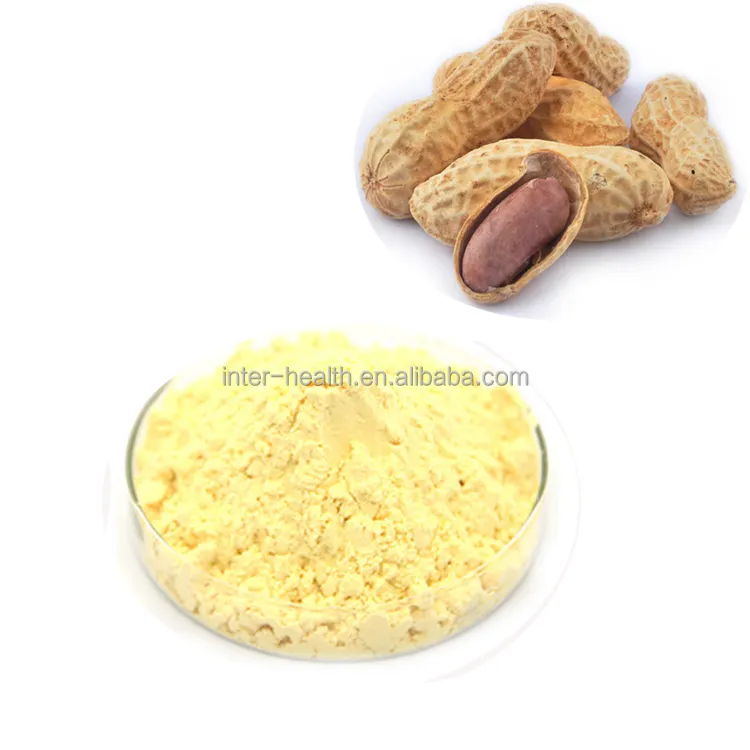 Materia prima all'ingrosso estratto di guscio di arachidi sfuso 98% polvere di luteolina