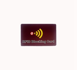 Nhà Máy Bán buôn RFID chặn thẻ tín hiệu lá chắn Ví NFC thẻ chặn chống Máy quét thiết bị bảo vệ chặn - Product Image 3