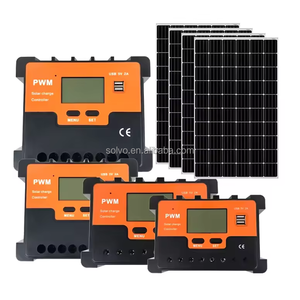 2024 Solvo PWM 12V 24V Controller solari PWM 3 stadi PWM scarica energia rinnovabile Controller (30A) Display LCD - Product Image 3