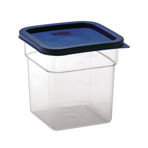 2L聚碳酸酯彩色盖子塑料储物盒方形容器仓硬塑料容器 - Product Image 2