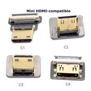 FPV Micro Mini HDMI-compatibile 90 gradi adattatore FPC nastro piatto passo 20pin, Csed per la fotografia aerea Multicopter - Product Image 3