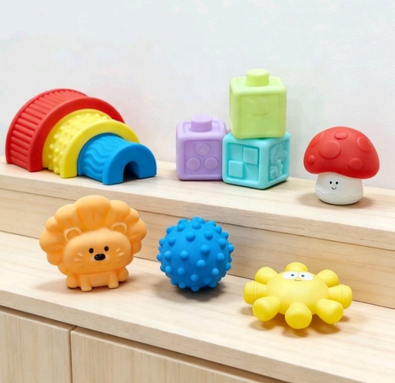 Juego de actividades apilables - 10 piezas