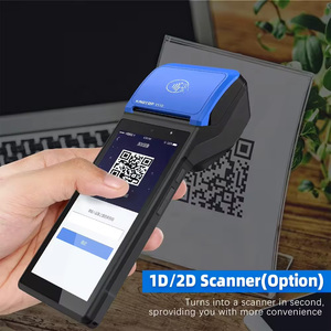 Rentable Android Mobile pos Android 12 Handheld All in One NFC Pos Terminal Machine con impresora QR Code Scanner V510 - Product Image 4