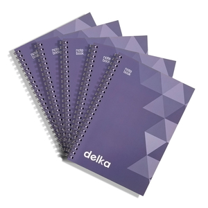 Waterproof Notepad Custom Printed Daily Weekly <strong>Dated</strong> Planner Journal Softcover Diary Paper Kraft PP Spiral <strong>Notebooks</strong> <strong>with</strong> Logo - Product Image 6