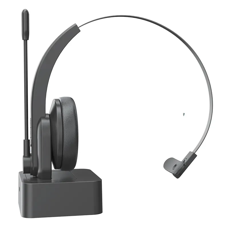 Top Quality Noise Cancelling Mono Headset Office Call Center Wireless with Mic