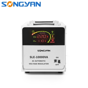 单相交流铜和PC材料发光二极管显示稳压器，带输出继电器输入型稳压器
