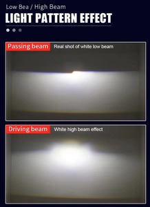 ไฟหน้ารถยนต์ LED เลนส์ K02 3นิ้วชิป COB สีขาว12V 6000K ฟังก์ชั่น Canbus HB3 & HB4จุดและไฟต่ำ - Product Image 6