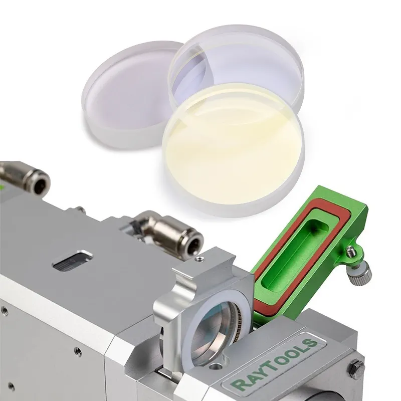 ZP-lente láser de fibra de cuarzo para uso en el hogar, máquina de protección de lente de corte láser de vidrio, 37x7, 0-8KW