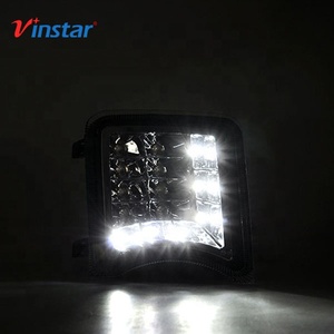 Araç aydınlatma sistemi, 2 in 1 fonksiyon LED köşe ışık 3D LED ışık barı sürüş ışıkları Toyota Prius hibrid 2009- - Product Image 2