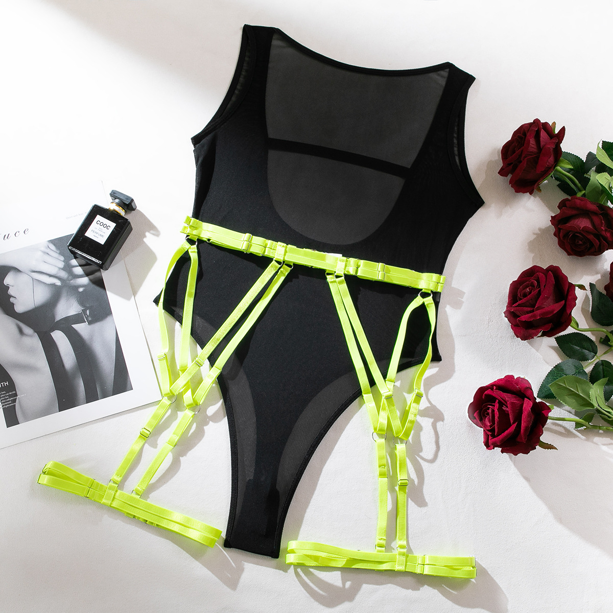 Noir et vert
