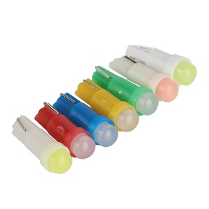 A80 <strong>12V</strong> Universal for Automobile&amp;motorcycles <strong>LED</strong> Dashboard Light T5 with Cob-1smd Ceramic <strong>LED</strong> Indicator Light for Dashboard - Product Image 1