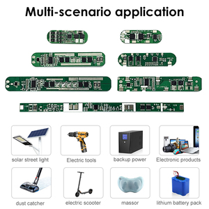 แบตเตอรี่ลิเธียม 18650 3s 12V bms pcb สําหรับแบตเตอรี่ li-ion 5A 10A สมาร์ท bms บอร์ด - Product Image 6