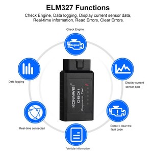 Konnwei EML327 BT3.0 OBDII Auto Code Scanner Adapter Scan Tool Fehler diagnose tester Tool KW910 - Product Image 4