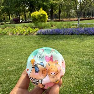 Khả năng phục hồi cao Hình dạng mặt trăng xốp bouncy bóng chống trọng lực siêu bouncy đa lỗ Astro nhảy bóng gói mặt trăng không gian bouncy bóng - Product Image 5